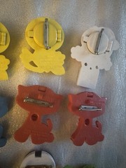 Avon fragrance glace pins Turtle gingerbread cat Chick Jack in the Box Lot of 9