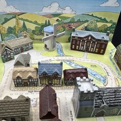Wade Whimsey-on-Why Village Sets 1 2 3 4 Bally Whim Maps Boxed England READ
