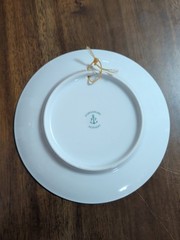 Vintage Porsgrund Norway Fishing Boat Plate Home Decor Wall Hanging 7″ Plate