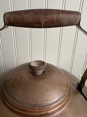 Vintage Copper Tea Kettle Cottagecore VTG Coastal Grandma Farmhouse Traditional