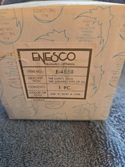 1980 Enesco All The Lord’s Children E-4858 Girl Baby Lamb Figure