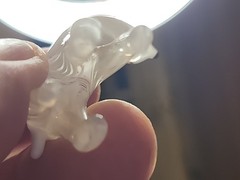 BMurano Style Art Glass Mother and Cub Polar Bear Set Hand Blown Art Glass
