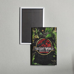 The Lost World Jurassic Park Mini Movie Poster Fridge Locker Magnet