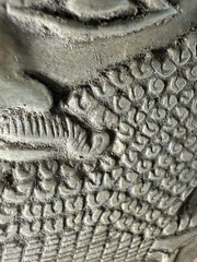 BEAUTIFUL ANCIENT N-EASTERN STONE RELIEF DEPICTING ANCIENT KING / RULER C 1500BC