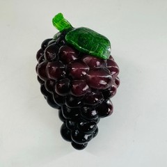 Vintage Murano Style Hand Blown Art Glass Set Of 5 Fruit And Vegetables