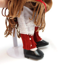 Paradise Galleries Lil Ladies of the Wild West ANNIE OAKLEY 14″ Porcelain Doll