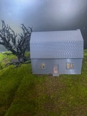 Halloween Freddy Krueger elm street Haunted Horror House 3D Display LED LIGHTS