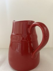 Longaberger Red Pitcher
