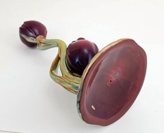 Zsolnay Eosin Double Tulip Art Nouveau Tulip
