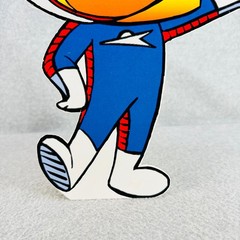 Jimmy Jet Cardboard Stand Up Vintage Astronaut Decorative 12″
