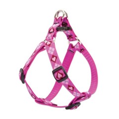 LupinePet Originals 3/4″ Puppy Love 15-21″ Step In Harness for Small Dogs