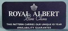 Royal Albert Advertising Signs Plastic Sign 1 7333976