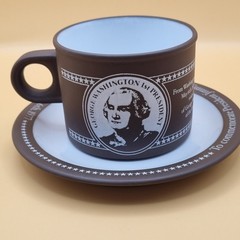 Hornsea Cup U.S President Jimmy Carter 1977 Visit Washington VGC