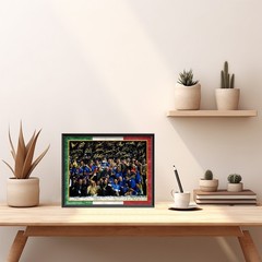 Italy 2006 Champions Signed Framed Printed Autograph Photo Print Gift