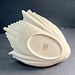 Vtg Medium Lenox Swan Centerpiece 9” Candy Trinket Centerpiece Dish