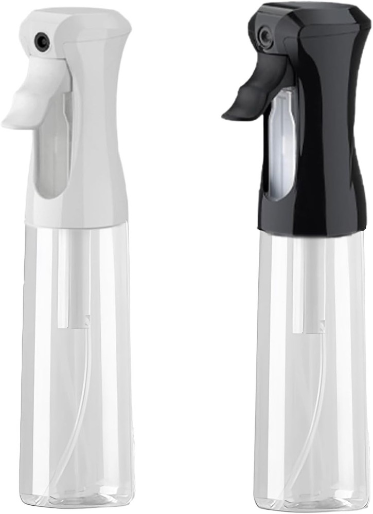 Mist Spray Bottle for Hair (10oz/300ml) – 2 Pcs Continuous Spray Bottle for