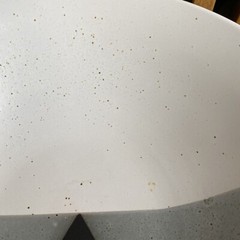 IKEA Serving Bowl Speckled Black Gray White Triangle by IKEA Sweden #12011 Rare