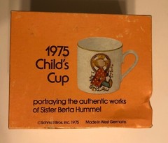 Vintage Sister Berta Hummel Schmid Bros. 1974 & 1975 Child’s Cups