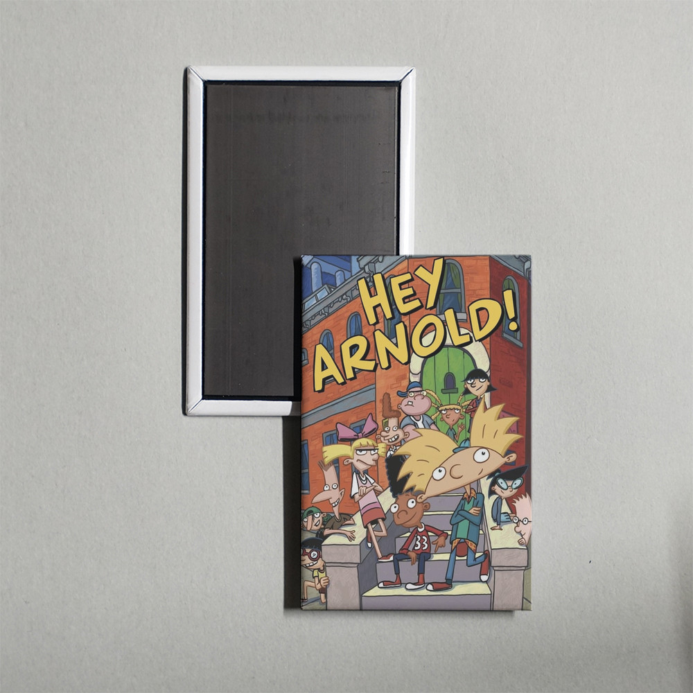 Hey Arnold! Mini TV Show Poster Fridge Locker Magnet