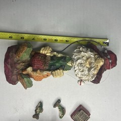 Fisherman Bobblehead with Boat Shelf Decor Nautical
