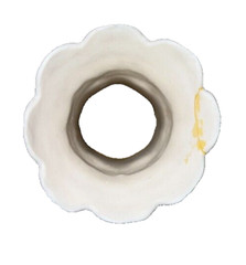 Parian Vase with Botanical Adornments
