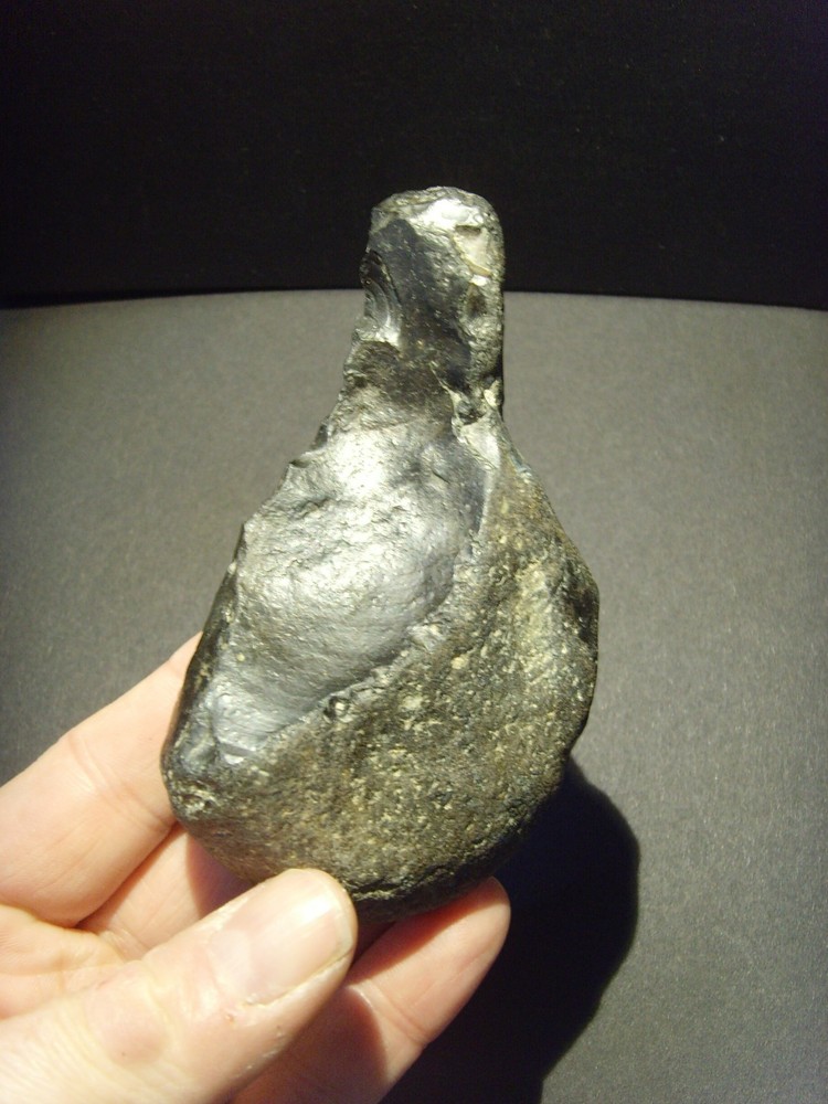 Lower Paleolithic – Fine Acheulean nosed scraper/ chopper. c.450,000 BP.