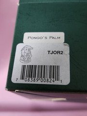 Harmony Kingdom “Pongo’s Palm” Figurine Trinket Box 2000, England Treasure Jests