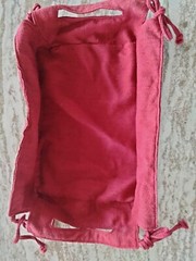 Longaberger Medium Rectangular Serving Paprika Red Liner FREE SHIPPING!