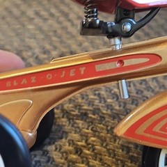 Vtg 1996 Hallmark Kiddie Car Classics Sidewalk Cruisers 1960 Murray Blaz-O-Jet