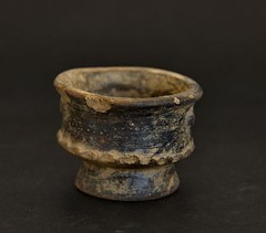 Tyrona Tairona Colombia Pre Columbian Ceramic Clay Tiny Bowl 200BCE-1600CE