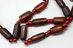 Ancient 4000 Years Old (1900 B.C.) Afghanistan Carnelian Necklace