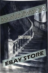Gothic Interior Stairs Wall Hanging Tapestry Dark Aesthetic 39X59 in