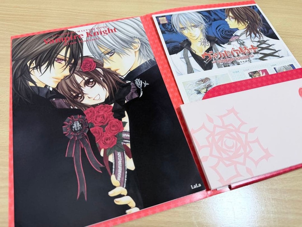 Vampire Knight Rare Stamp Sheet Letter Set by HiMatsuri, LaLa Premium Collectibl