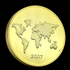 New Seven Wonders of The World Commemorative Coin Christ The Redeemer Brazil