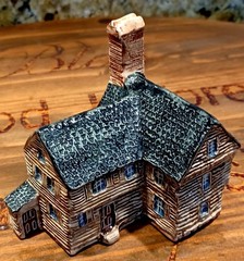 John Putnam’s Heritage Houses Paul Revere House Vintage A11 1980s Ceramic
