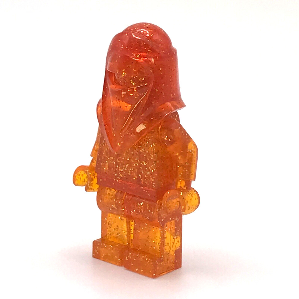 Star Wars Royal Guard LEGO® Orange Glitter Prototype Minifigure Monochrome