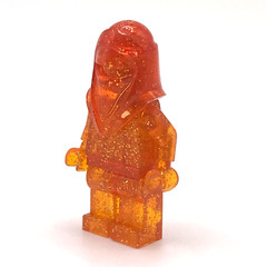 Star Wars Royal Guard LEGO® Orange Glitter Prototype Minifigure Monochrome