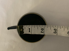Black Gold Plastic Lacquerware Japan Demitasse 4 Coffee Cups & Saucers 3 Spoons