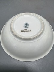 Vintage Hand-painted RS Germany Porcelain Bowl Art Nouveau Style Flowers