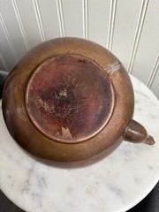 Vintage Copper Tea Kettle Cottagecore VTG Coastal Grandma Farmhouse Traditional