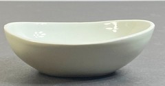 KPM Porcelain Bowl Relief Frog Glazed off white Berlin Rare Vintage