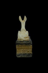 RARE ANCIENT EGYPTIAN ANTIQUITIES Stone Statue Of Anubis God Of Mummification BC
