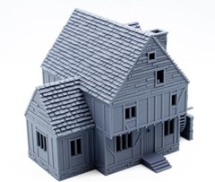 Halloween Witch Hocus Pocus Cottage 3d Haunted House LED moving Wheel Display