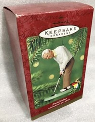 2000 Hallmark Keepsake Christmas Ornament QXI4324 Arnold Palmer PGA Golf