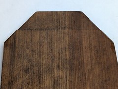 Vintage Unbranded Octagon 8 Sided Wood Display Pedestal Wooden Stand 5″ x 5″;