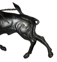 VNTG 1968 Syroco Dart 7126 Matador Bullfighter & Bull Plastic Wall Plaque 32×20”