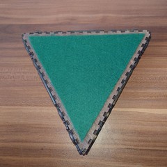 Vintage British Penny Coin Coaster Tray – Pre-Decimal 1930s 1940s Treen