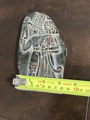 Near Eastern Stone Tablet Replica Tile Depicting King