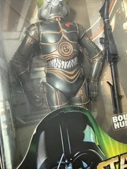2000 Star Wars Bounty Hunter Action Figures Set IG-88 Bossk 4-LOM – Damaged Pkgs