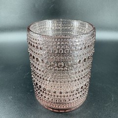 D&V By Fortessa Jupiter Double Old Fashion Glass 10oz Tumbler Set 2 Tumblers VTG